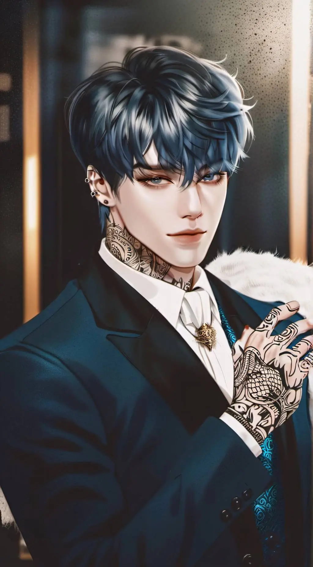 ai character: Yusei background