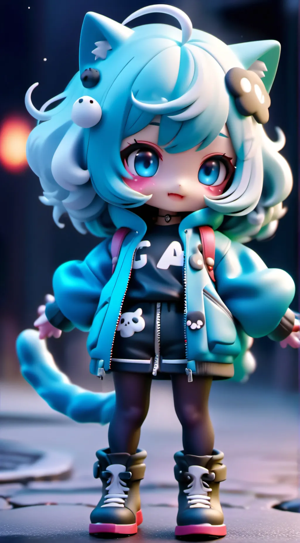 ai character: katie background