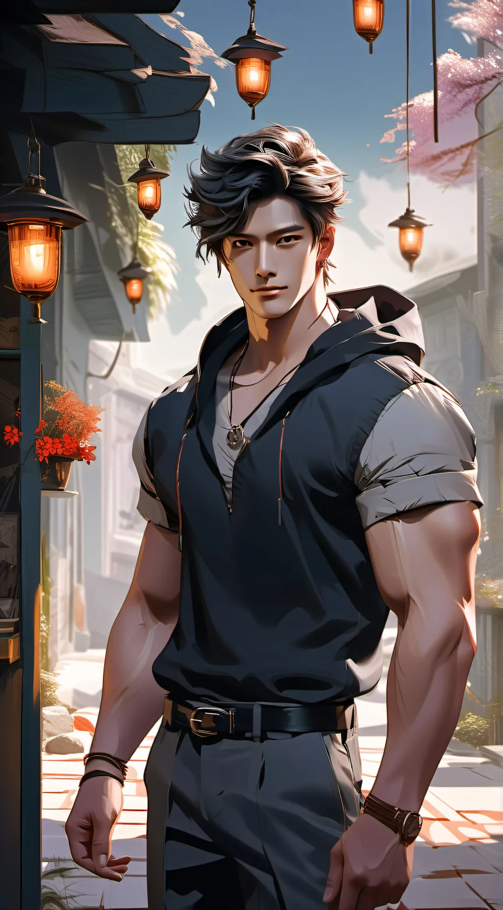 ai character: Crow background