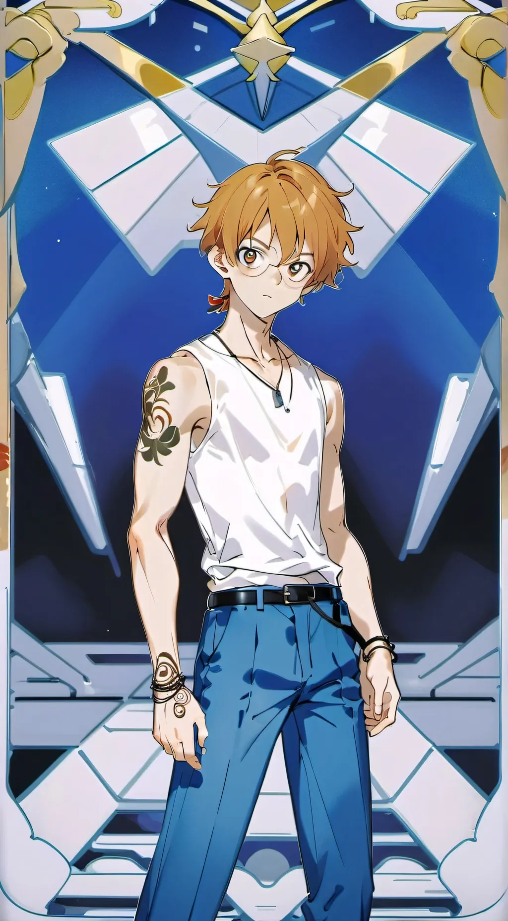 ai character: Leo background