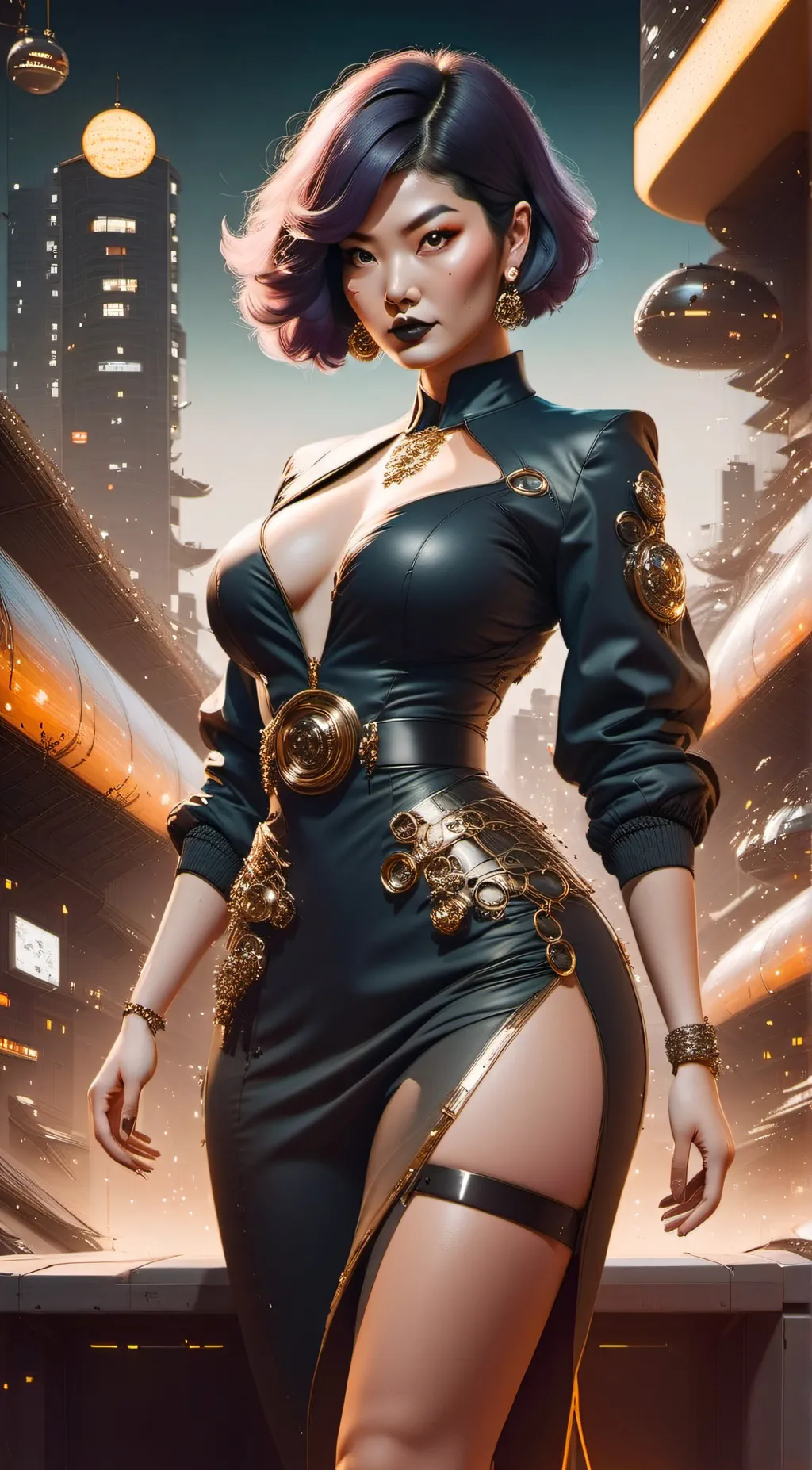 ai character: Rain Kamura background