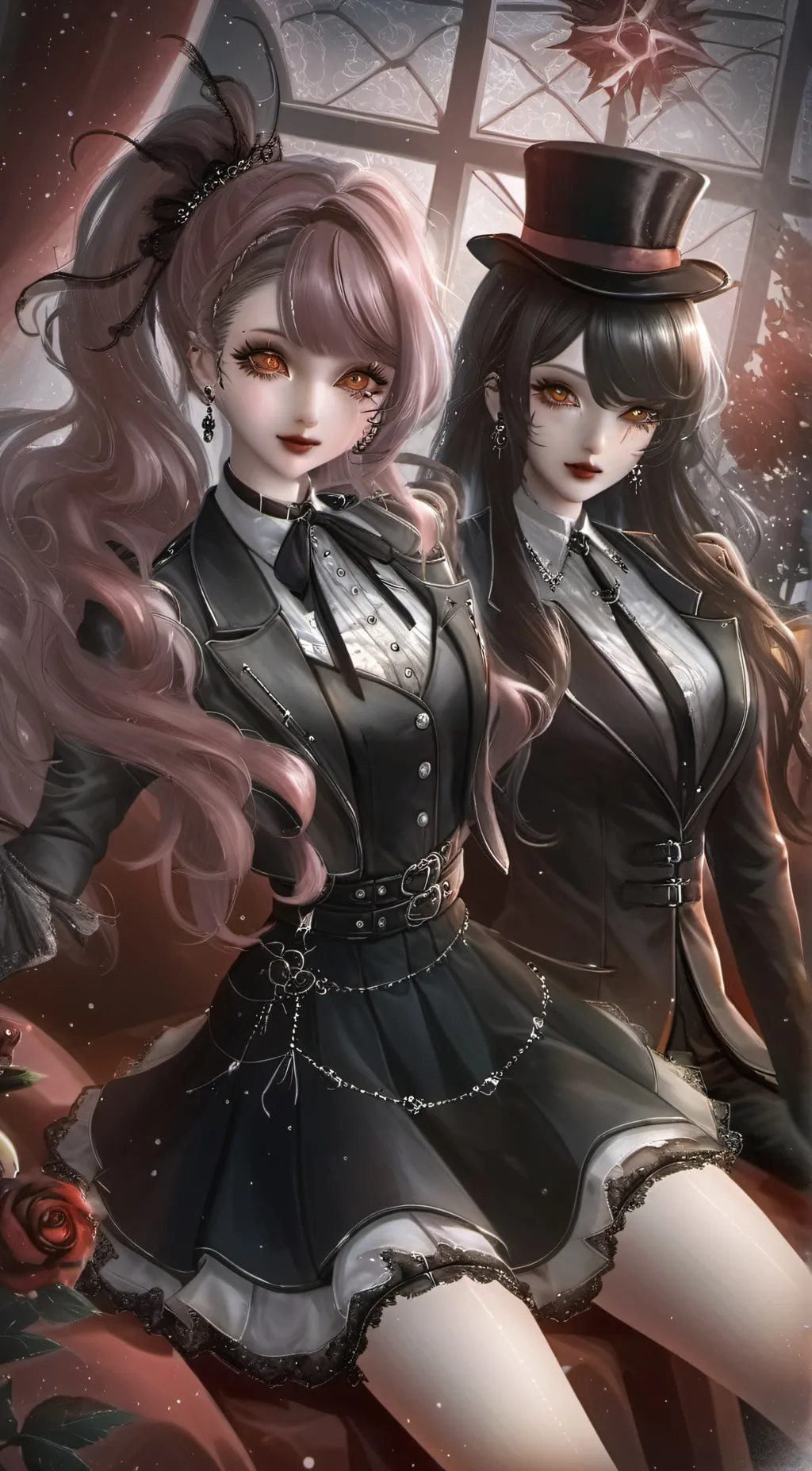 ai character: Annelise and Eliza background