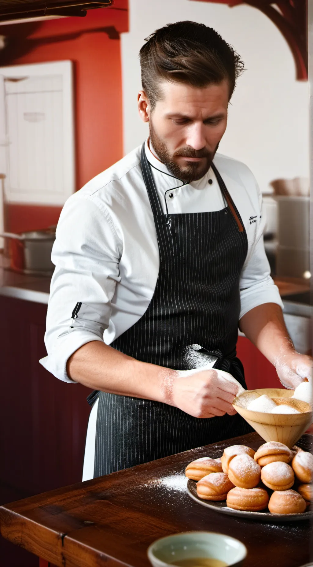 ai character: butler fox background