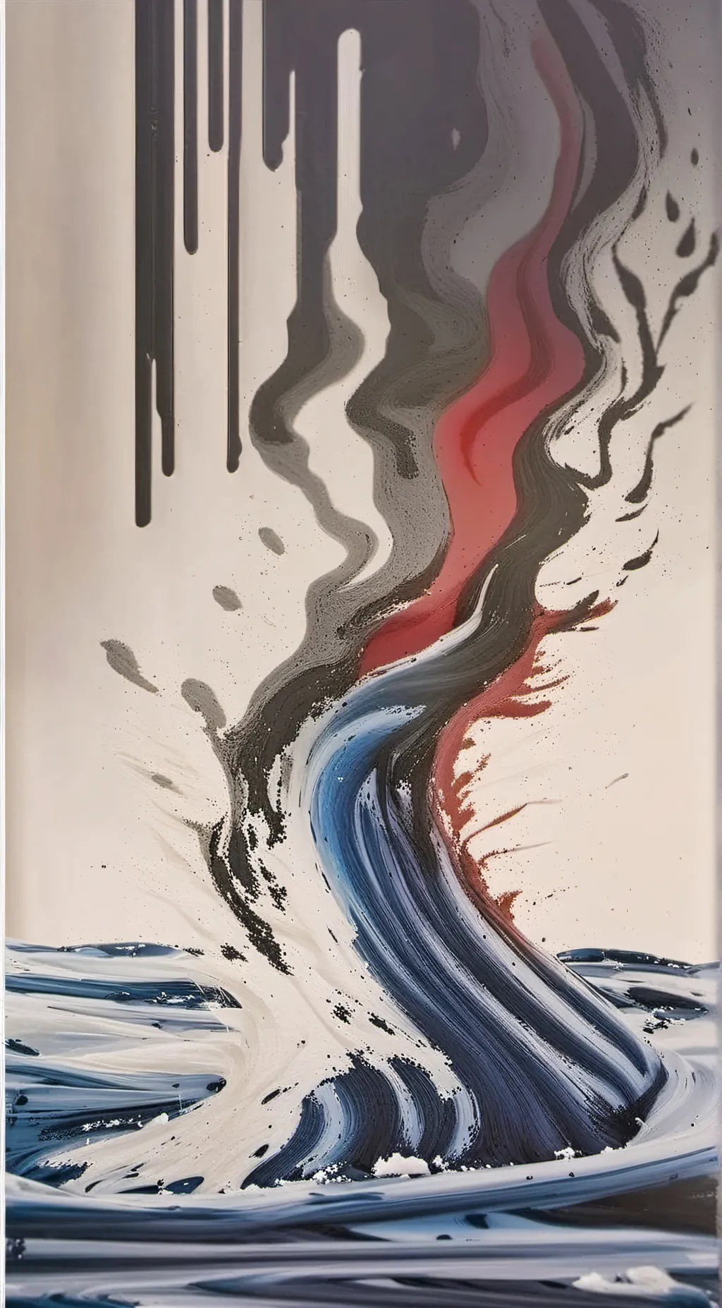 Talkie AI - Chat with blue melting drop