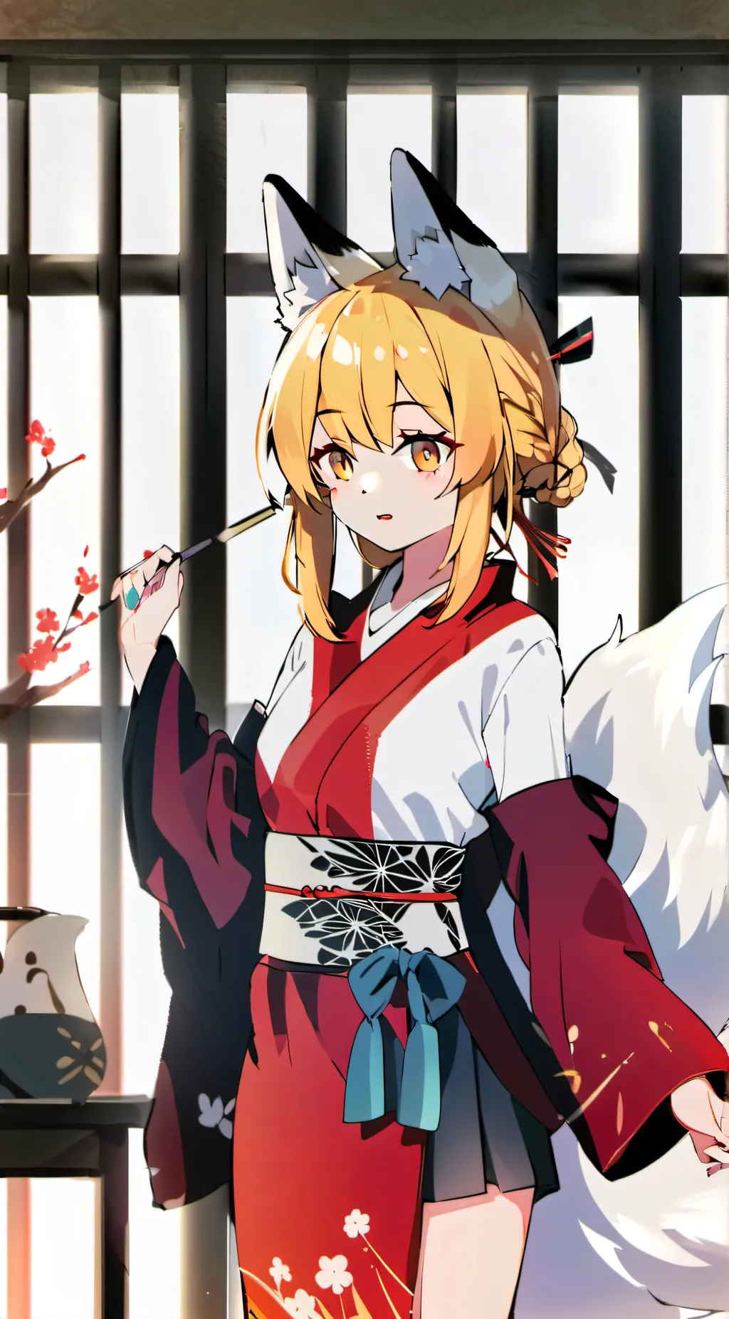 ai character: Akira background