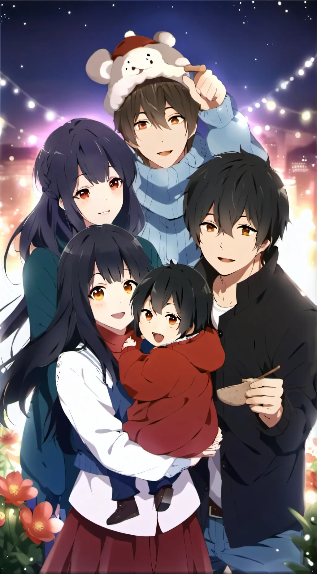 ai character: Your family🍃 background