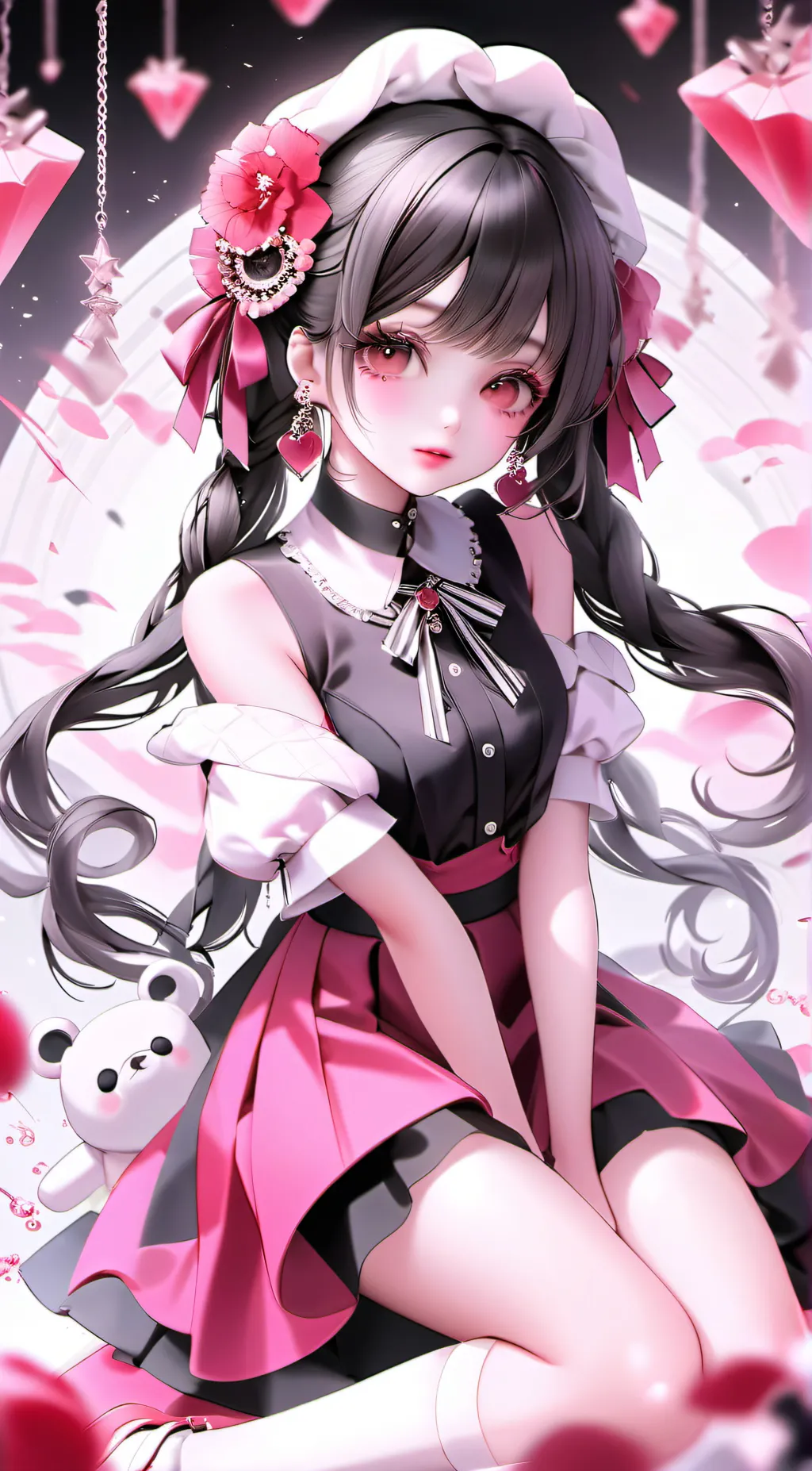 ai character: linlin  background