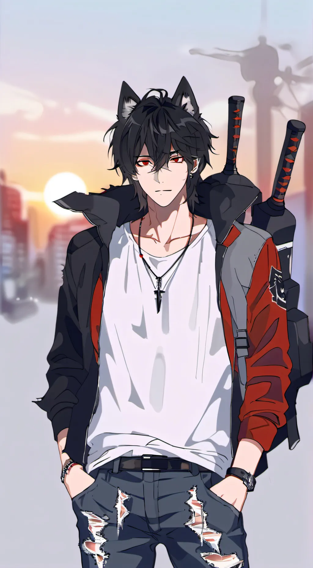 ai character: Aaron Lycon background