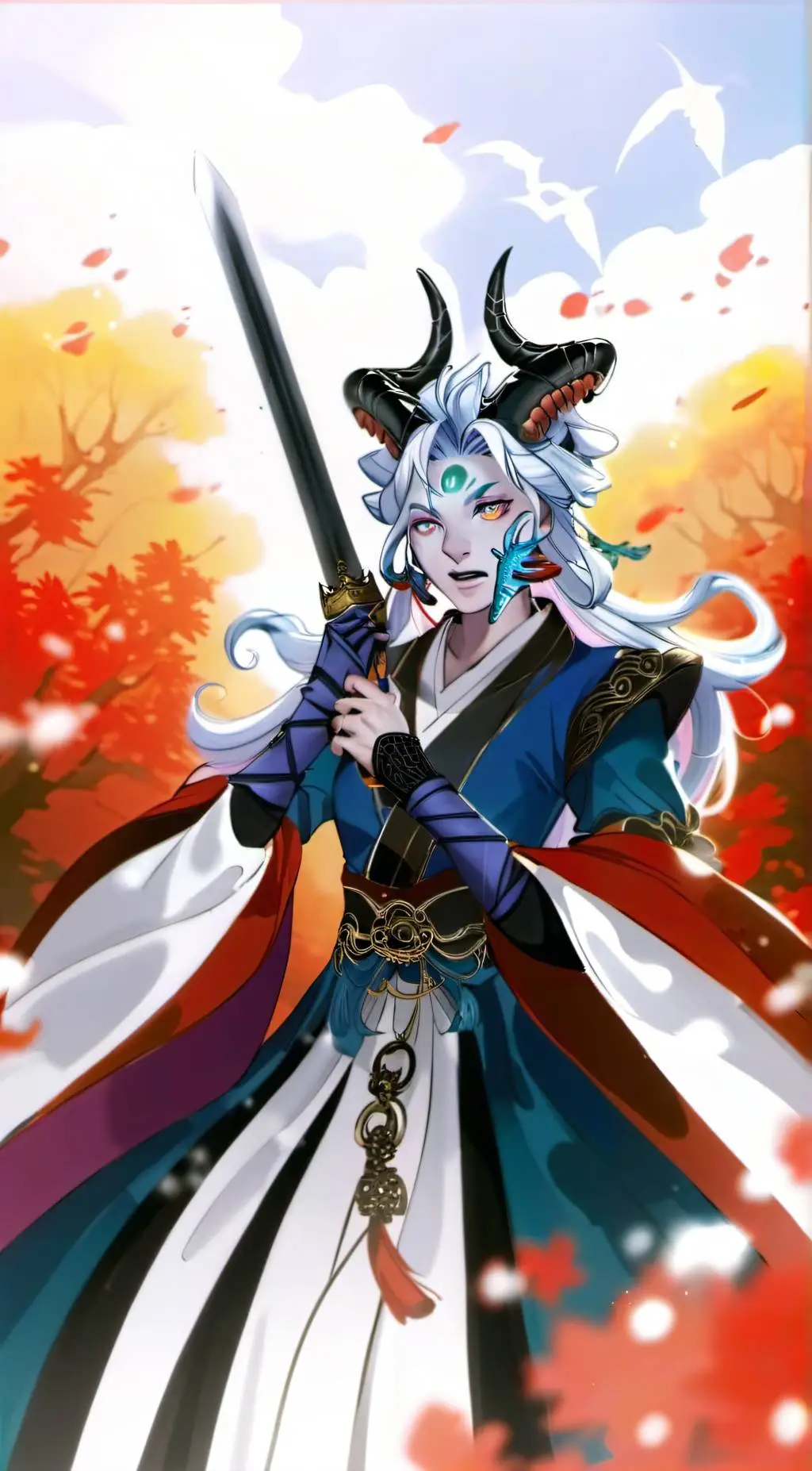 ai character: Mo ye background