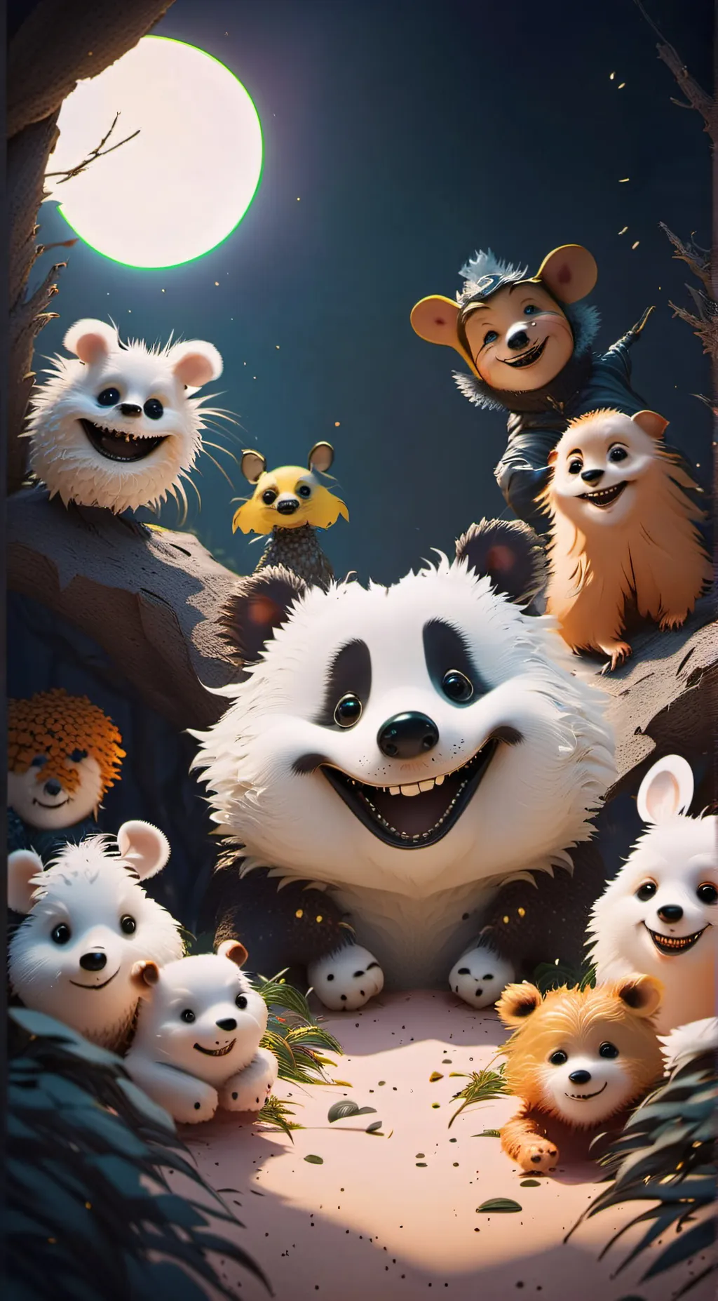 ai character: switch bodies  background