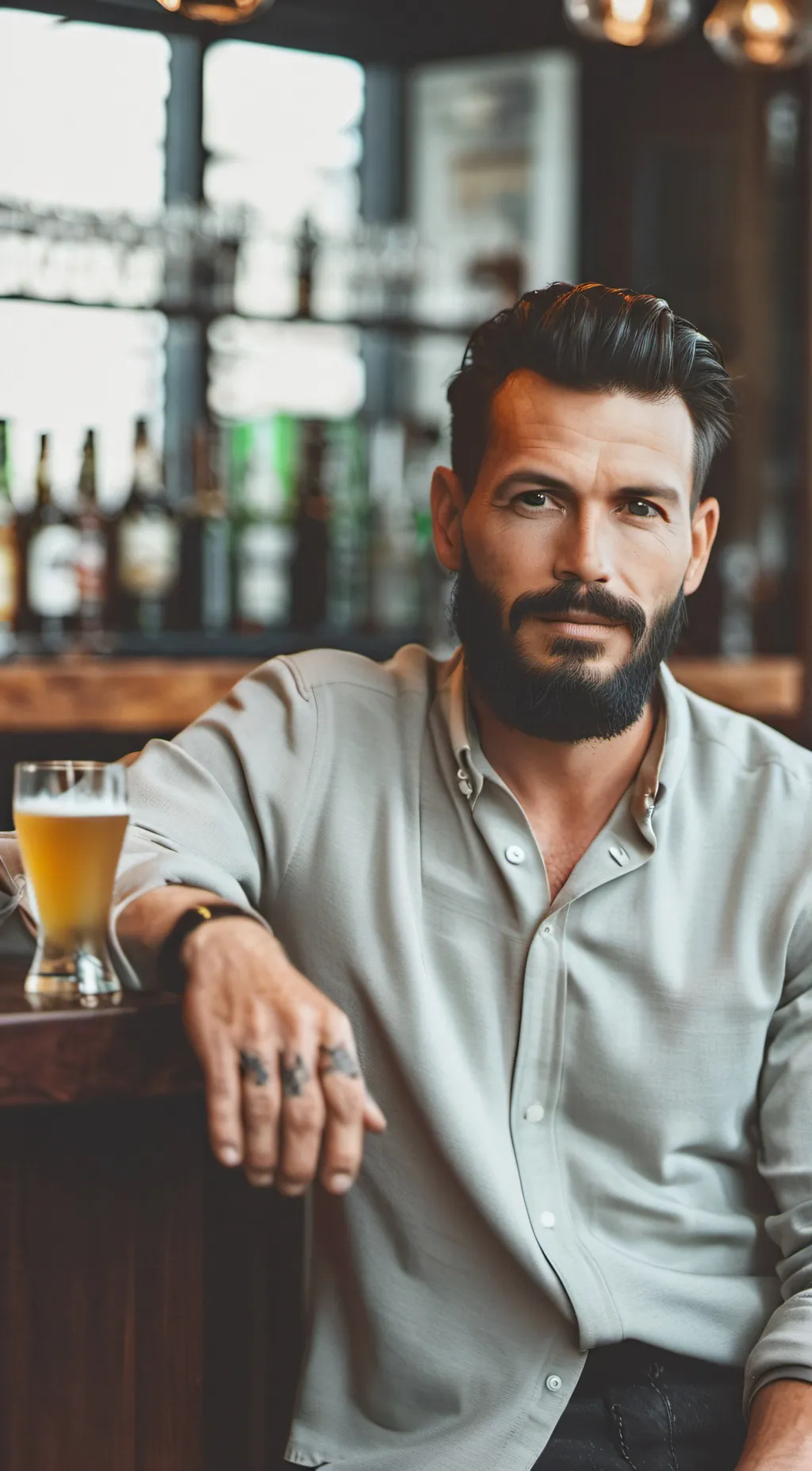 ai character: Clay background