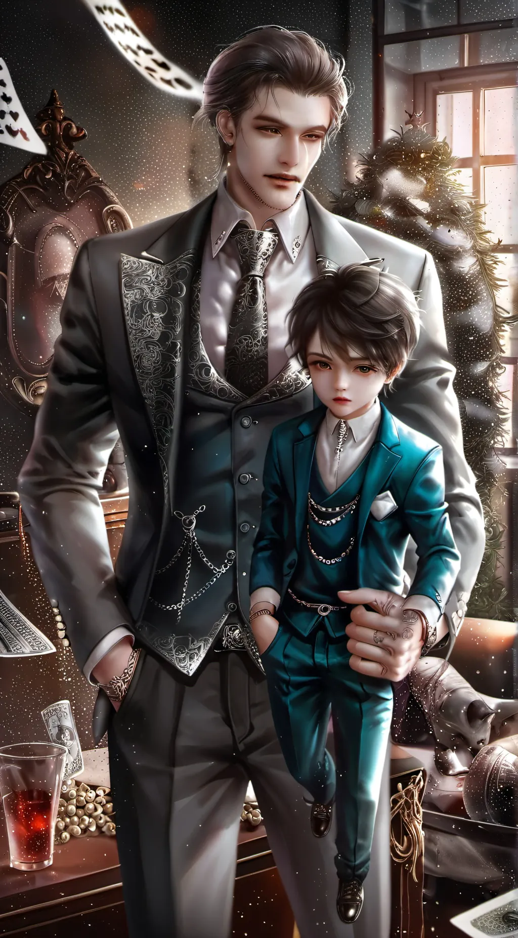 ai character: None background