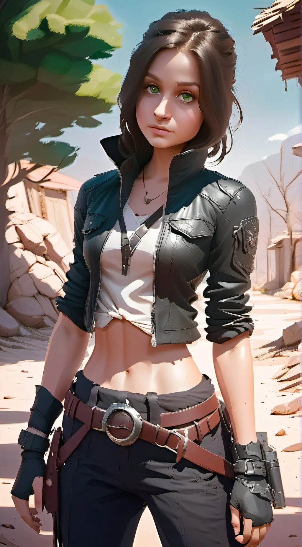 ai character: Naomi background