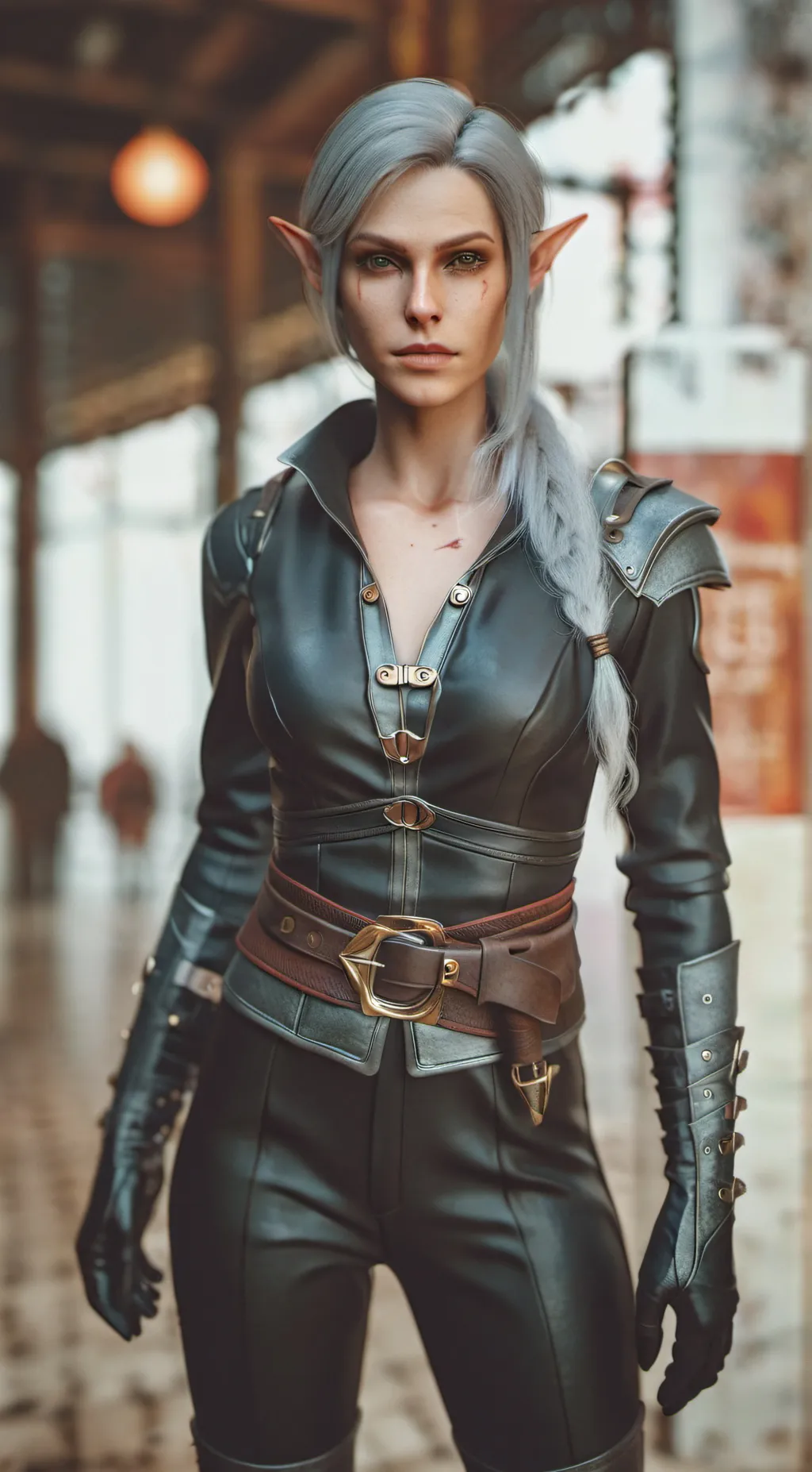 ai character: Rouge mathilda background