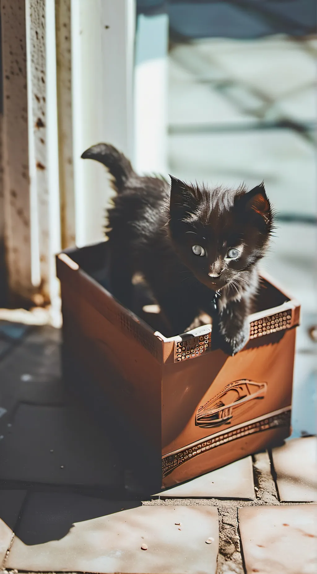 ai character: kitty background