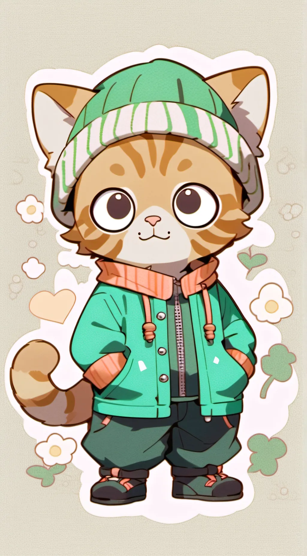 ai character: Mango background