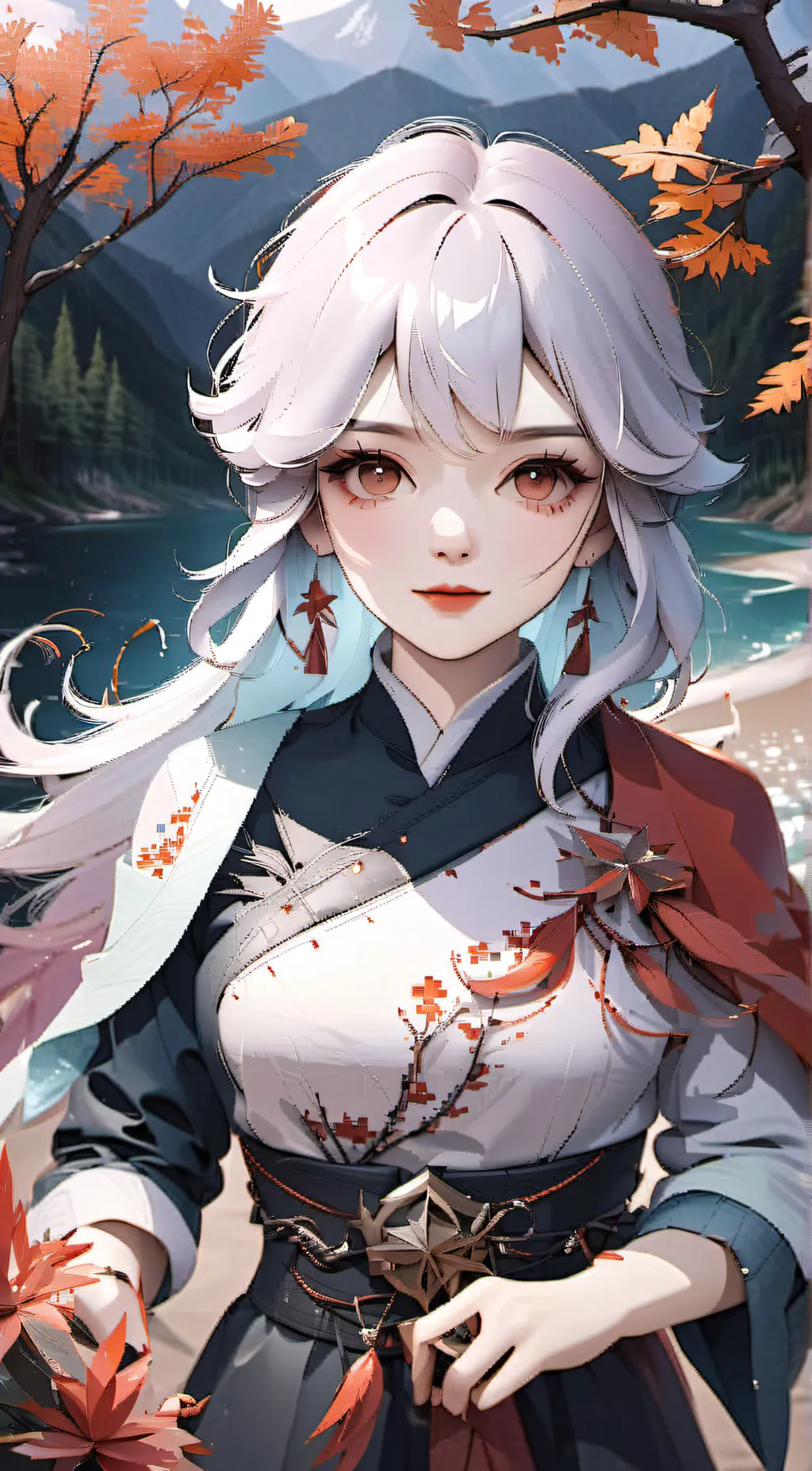 ai character: Evelyn  background