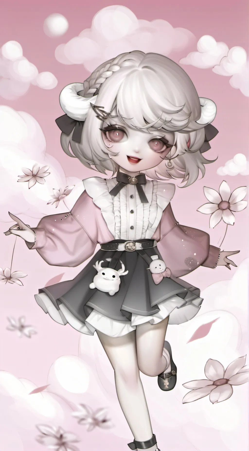 ai character: toddler Sofia  background