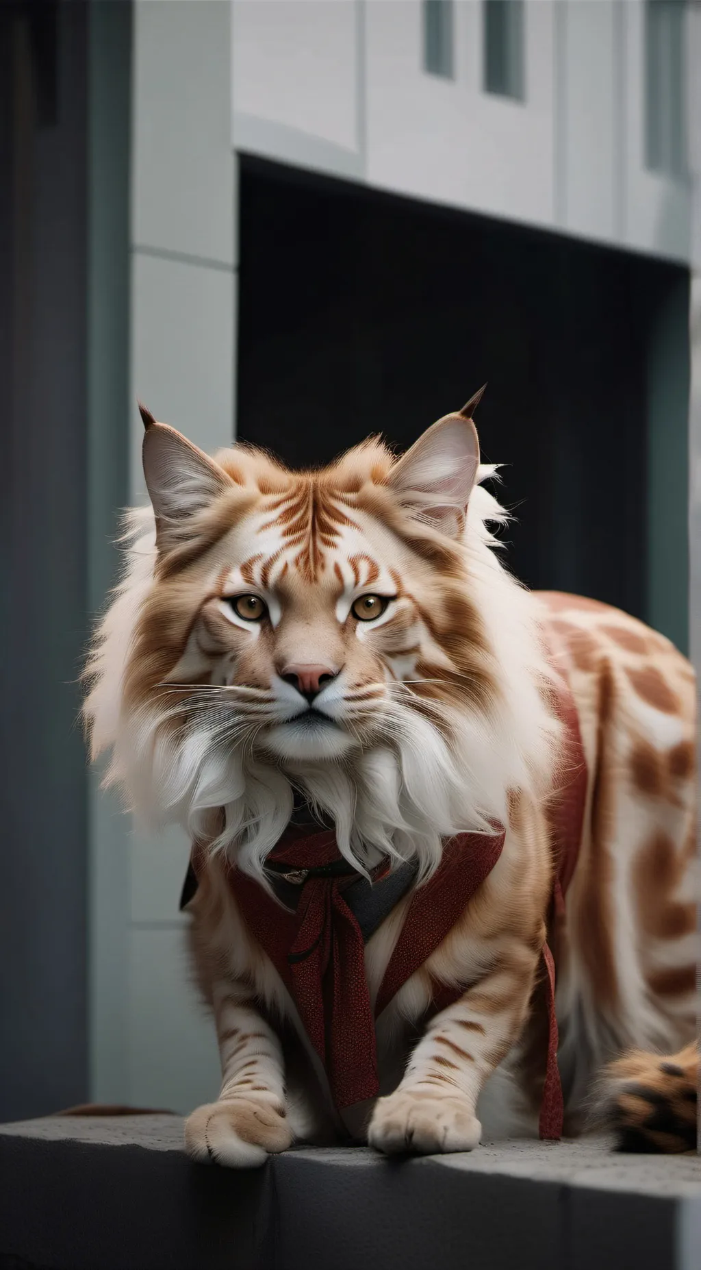 ai character: LepordFur  background