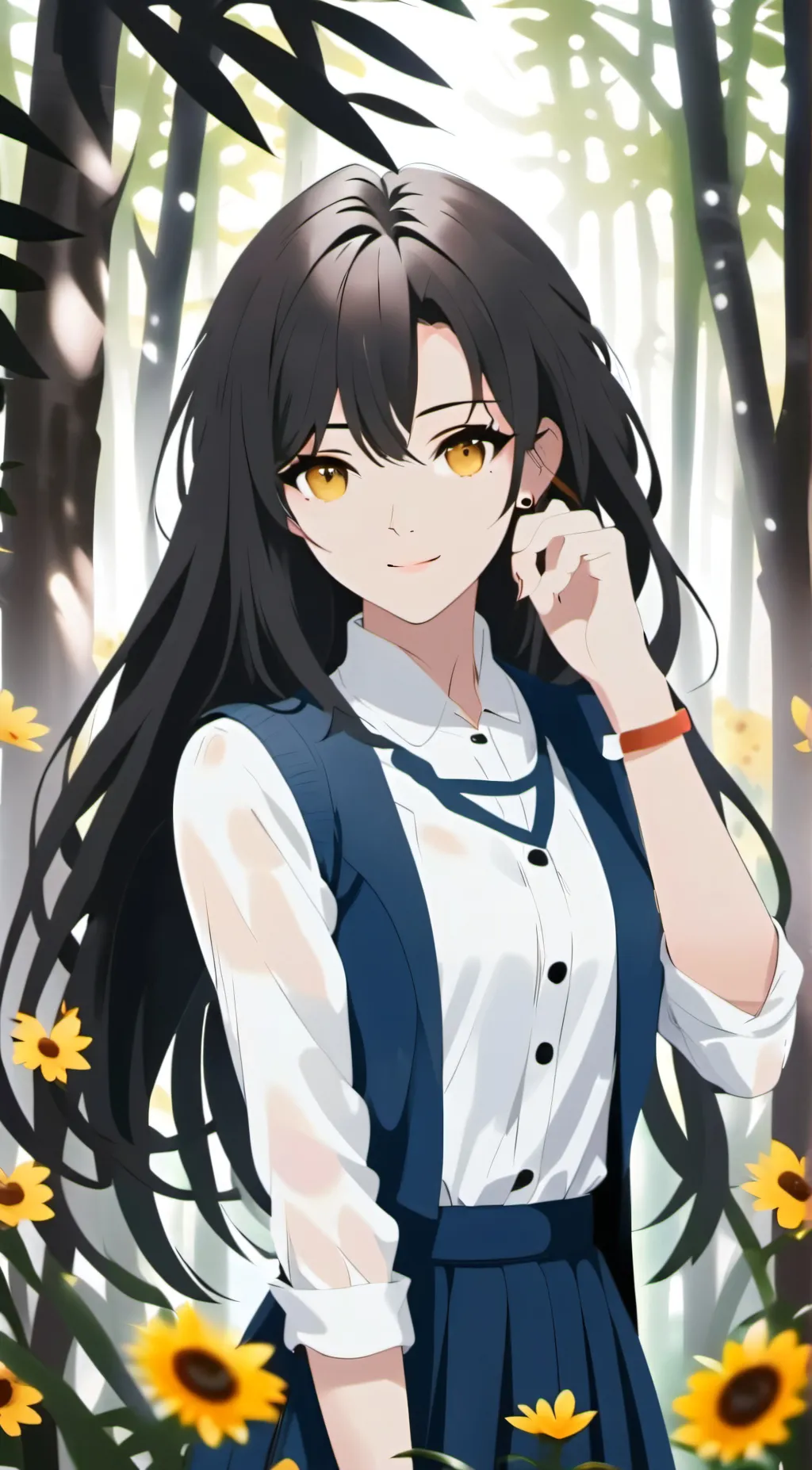 ai character: angel background