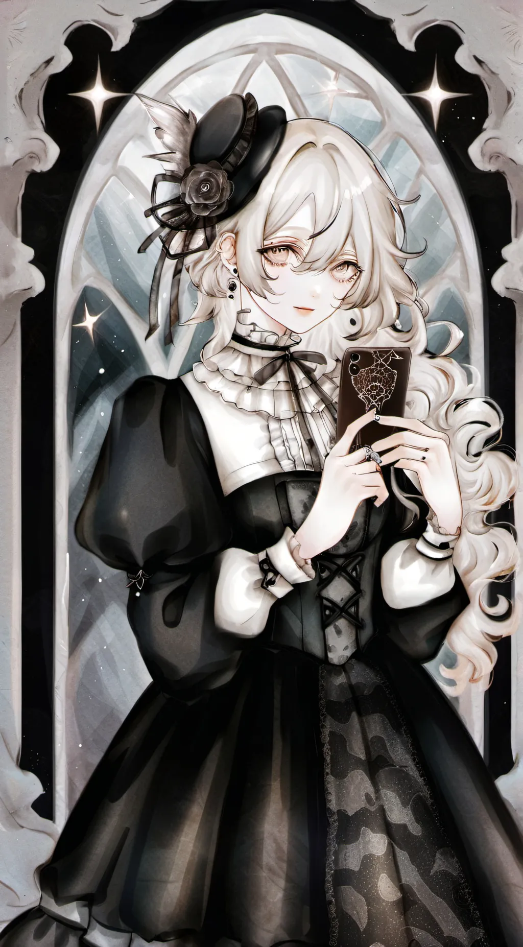 ai character: Loona background