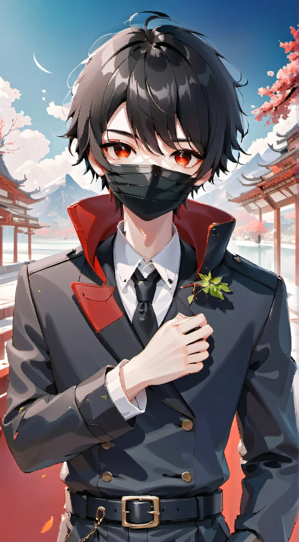 ai character: Ryan🥀🖤 background