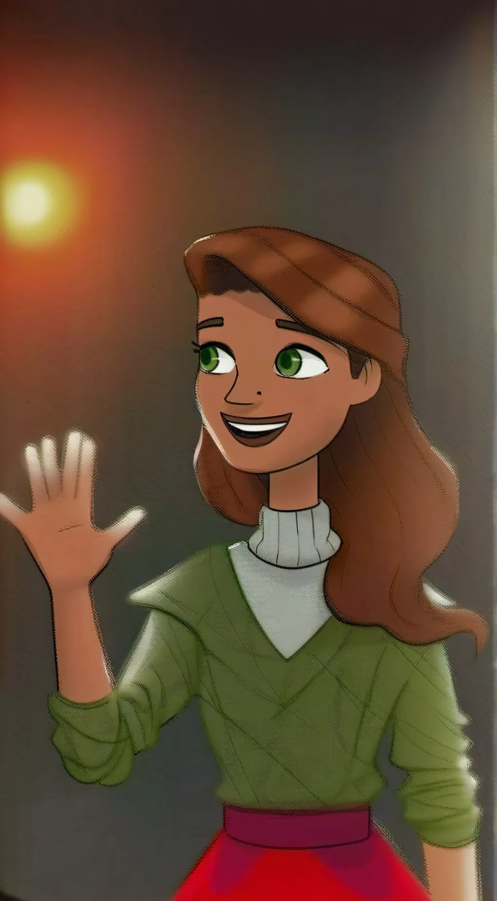 ai character: Total drama  background