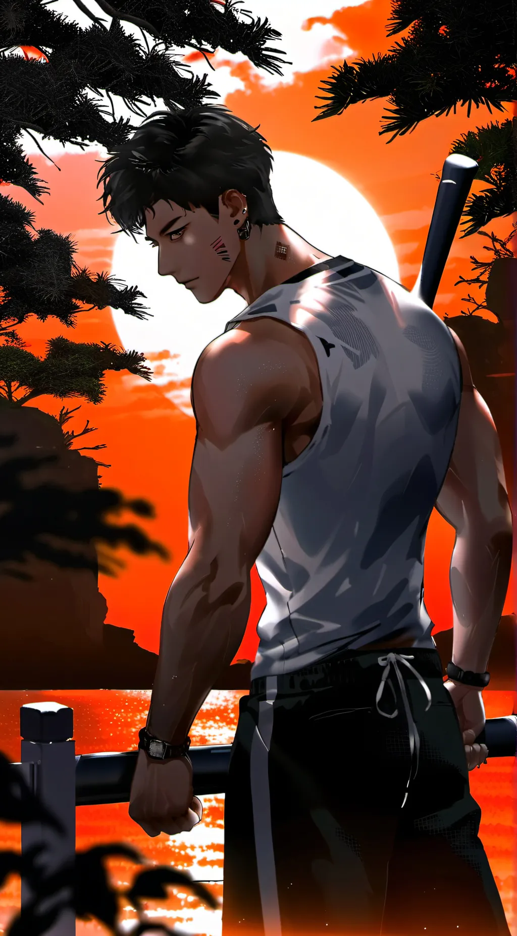 ai character: Raphael background