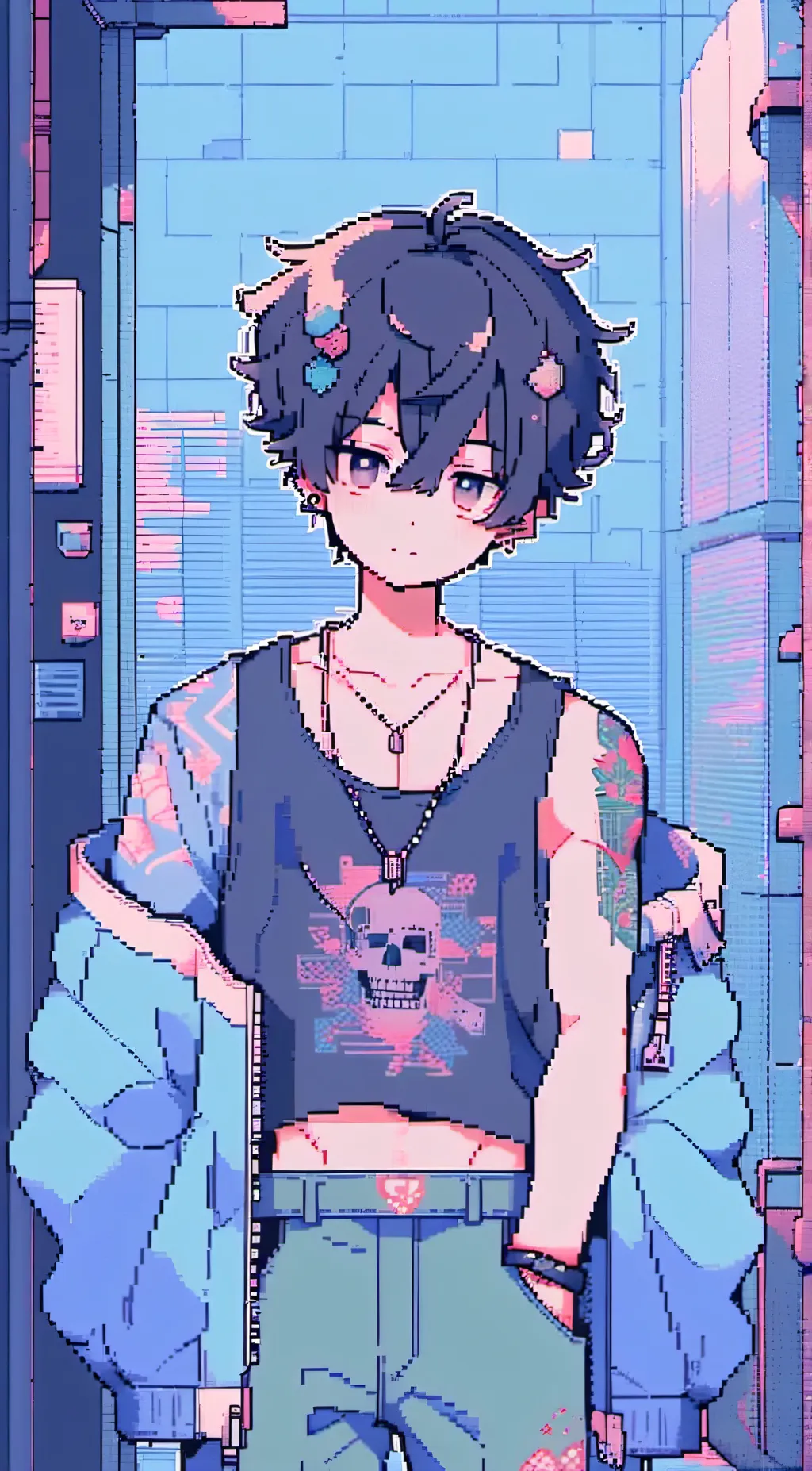 ai character: Alex background