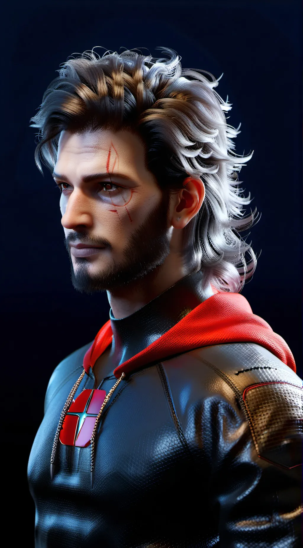 ai character: evil scient background