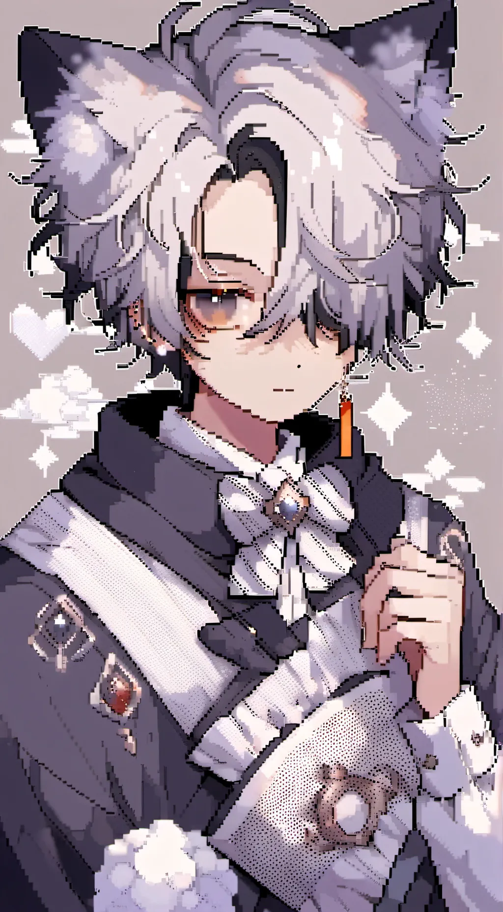 ai character: Ash background