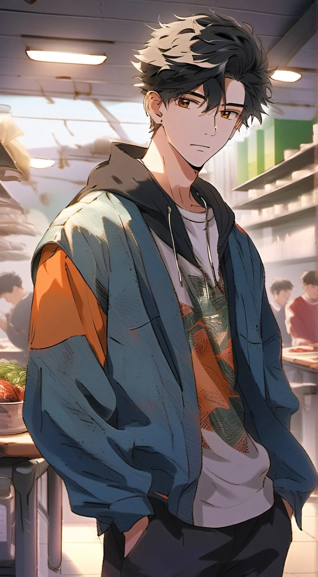 ai character: Nico background