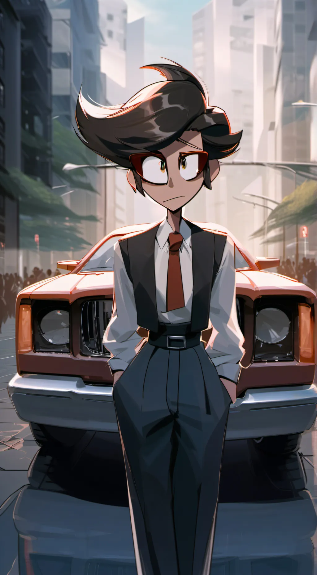 ai character: Becky houseman background