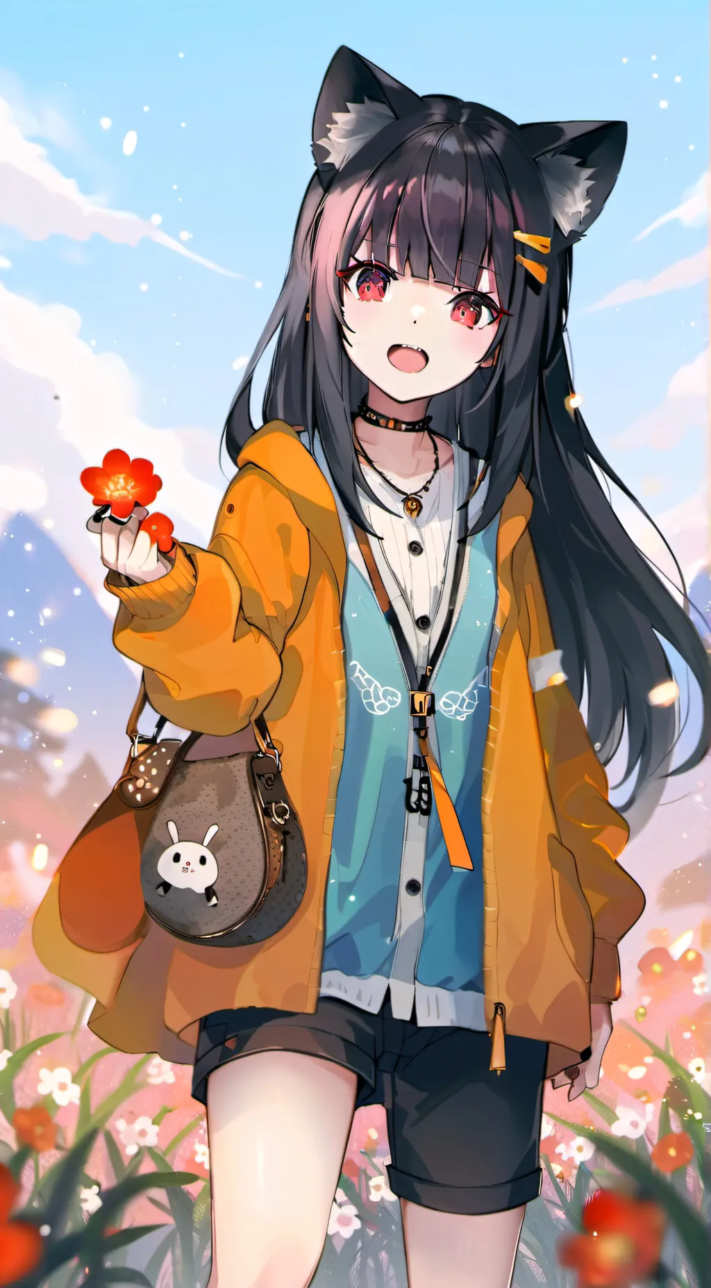 ai character: evelinagroup background