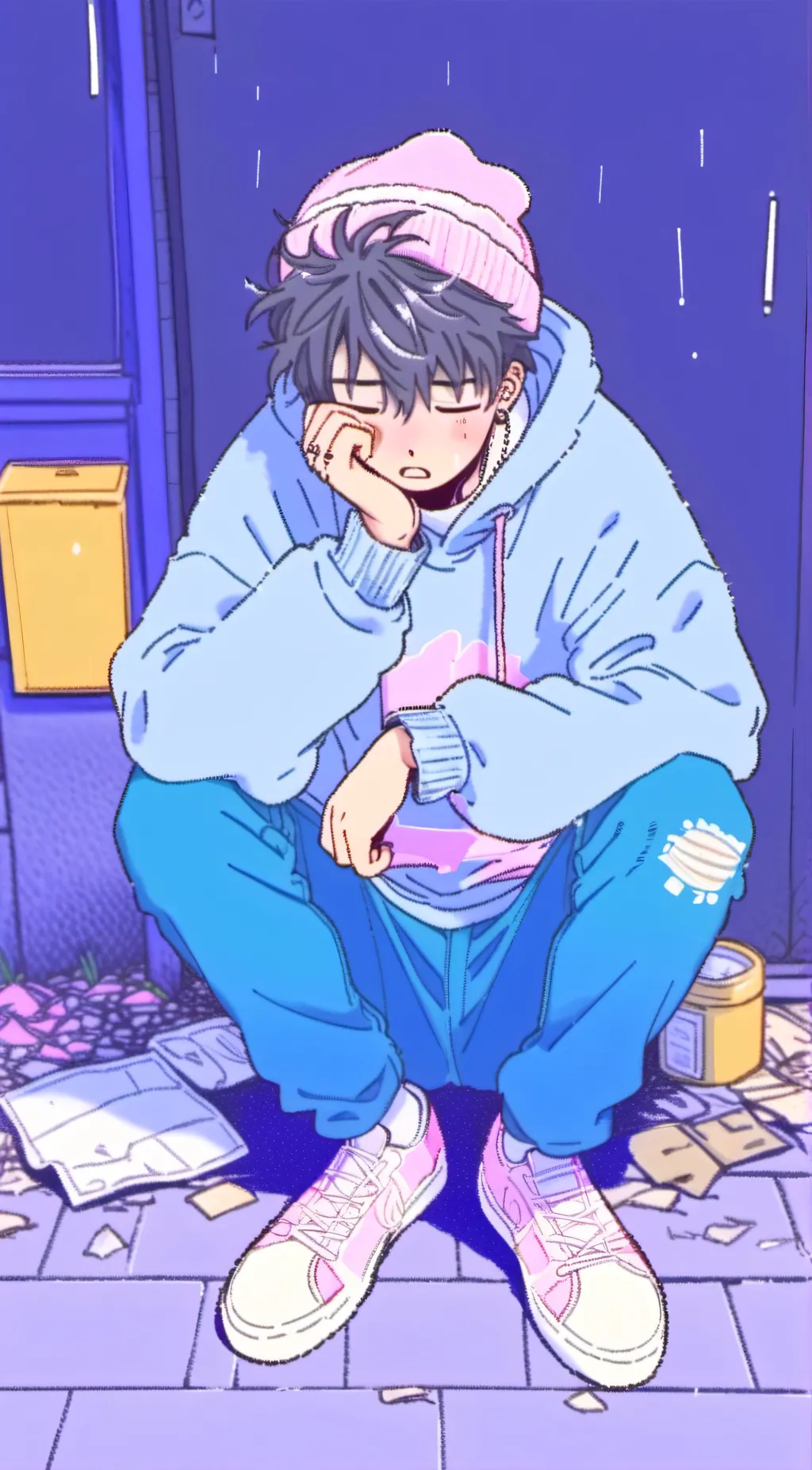 ai character: Leo background