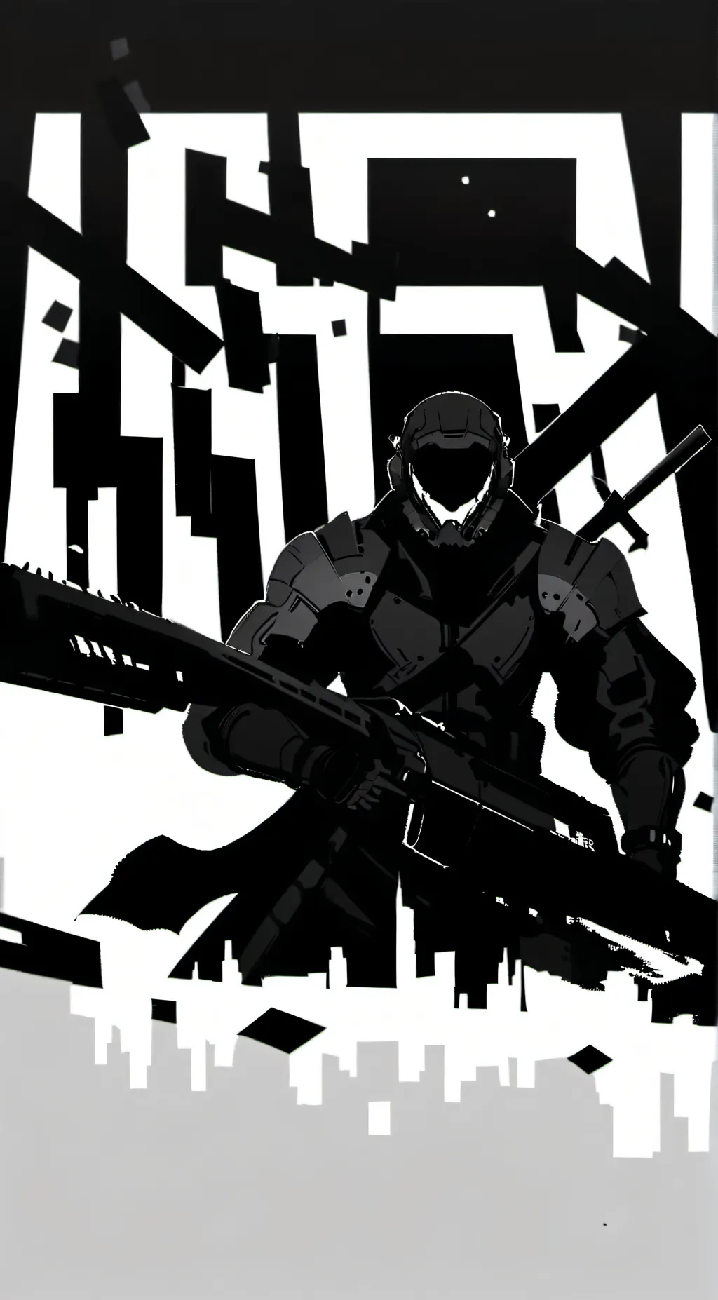 ai character: Blacksite R.E.T.A background