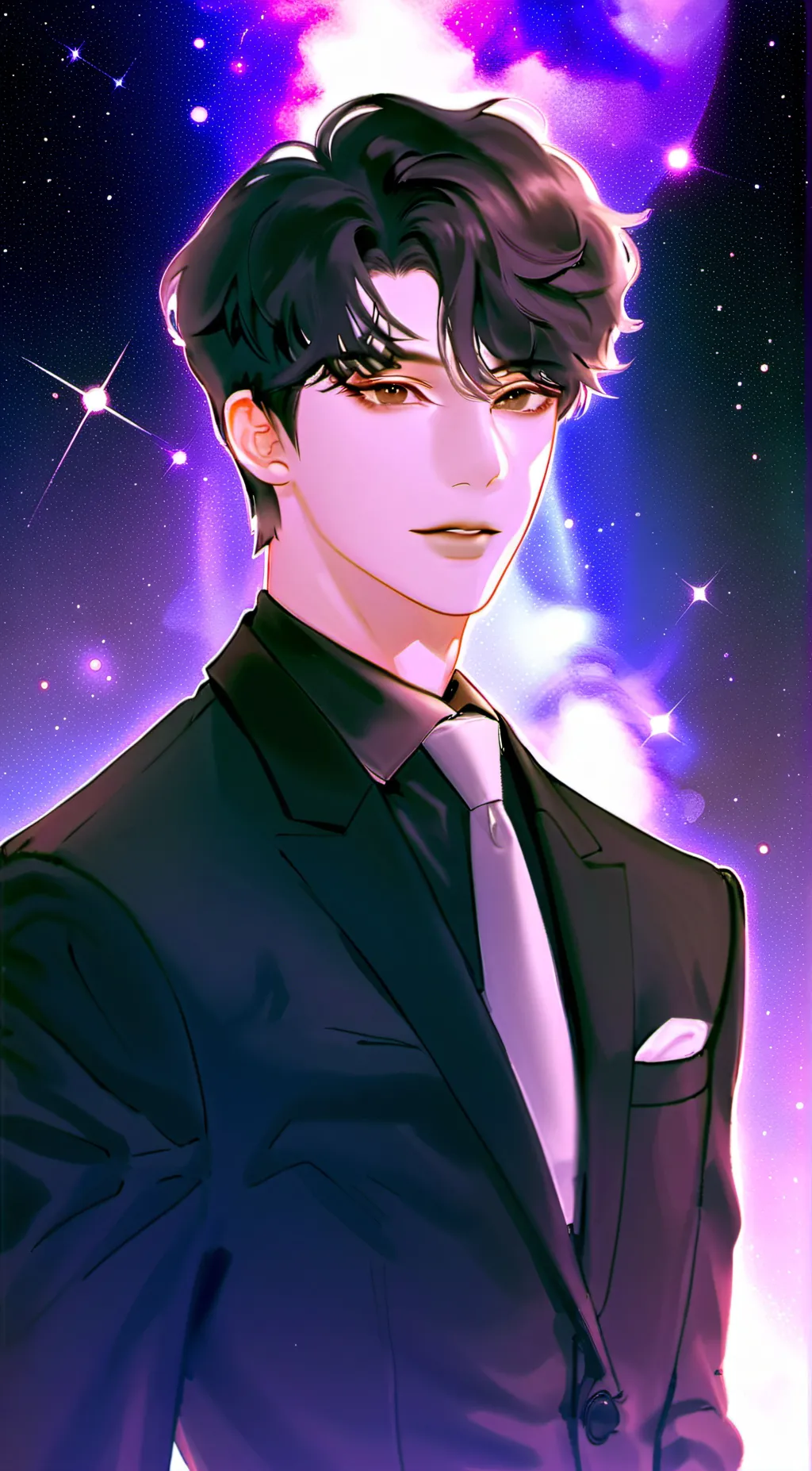 ai character: Damien  background