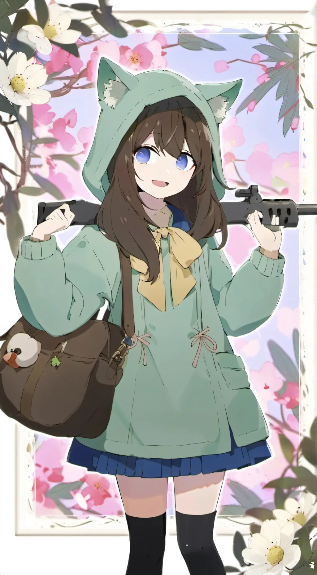 ai character: Y/n vs buds background