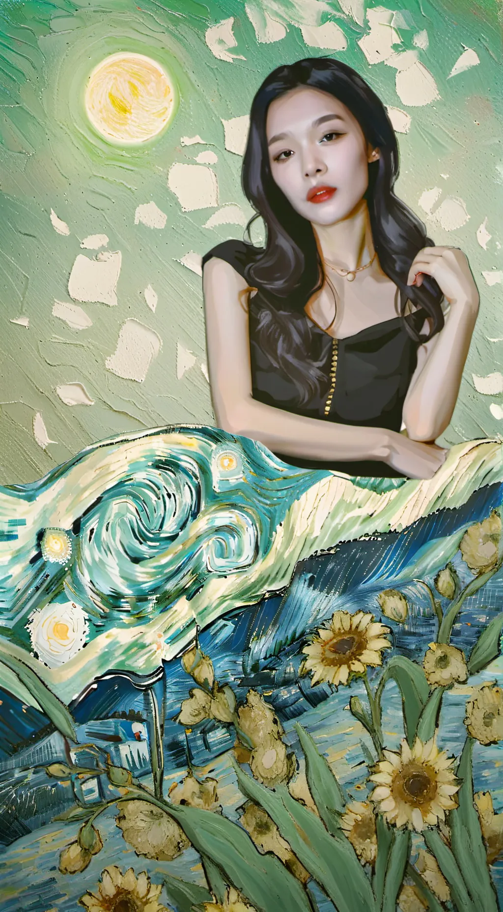 ai character: Sarah background