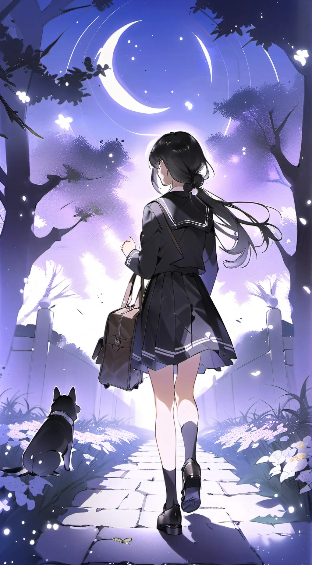 ai character: 🎀💜~Yuri~💜🎀 background