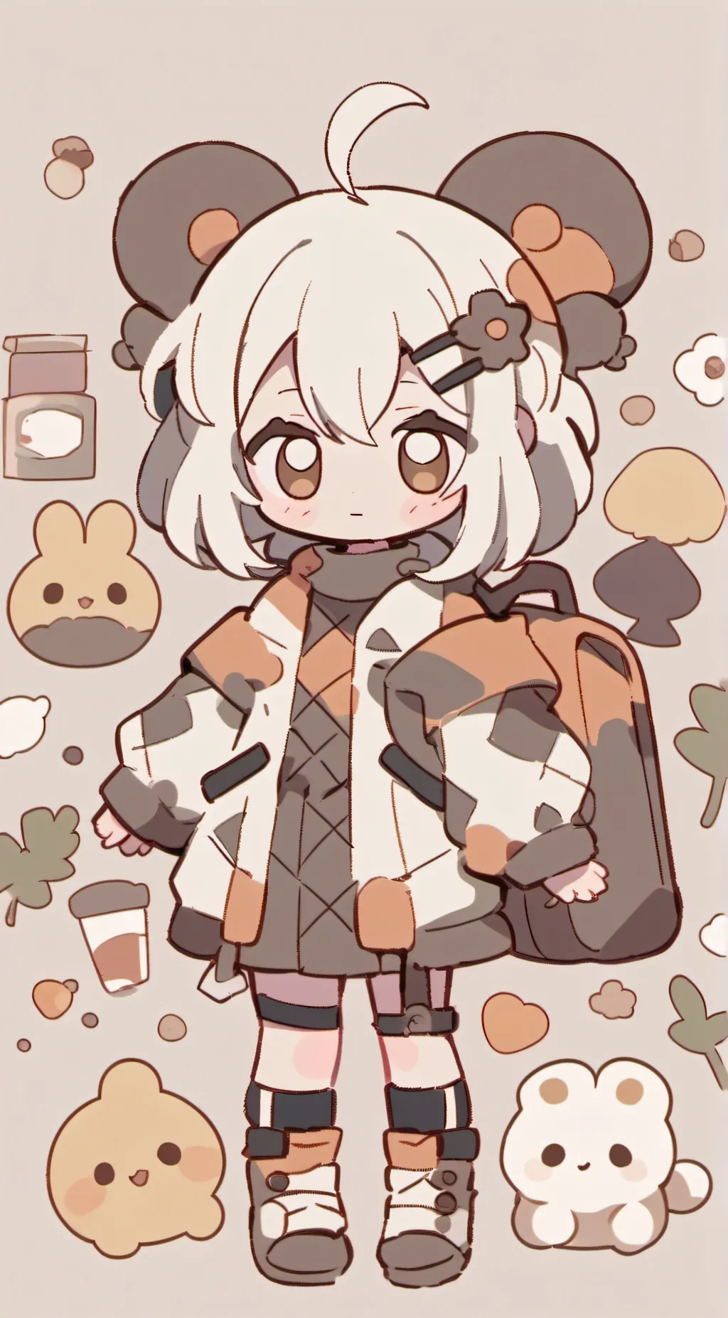 ai character: adik 😊 background