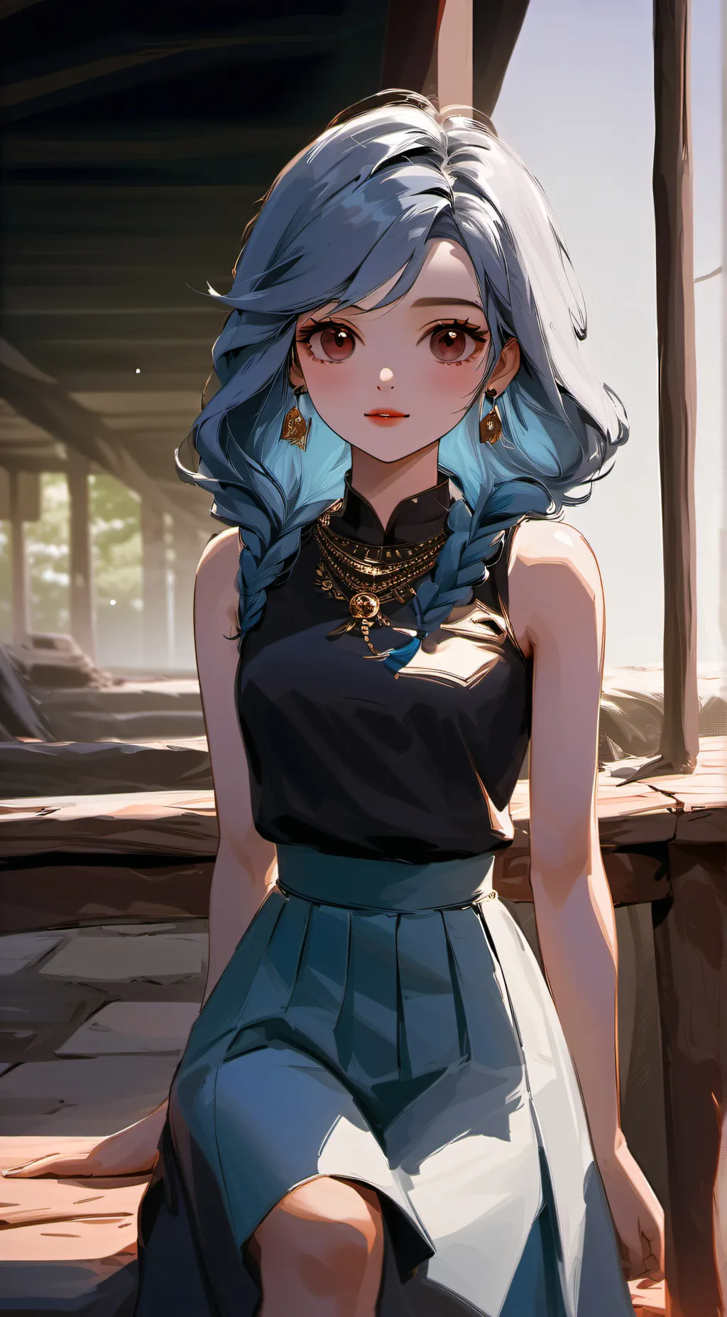 ai character: Amy background