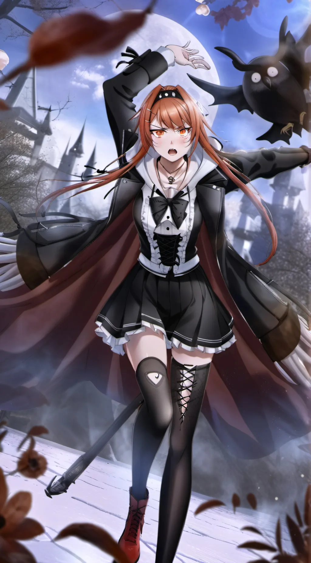 ai character: Leo background