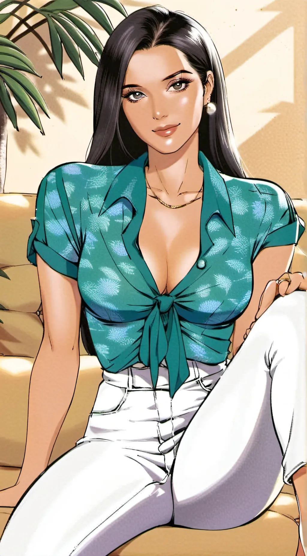 ai character: Cara Levine background