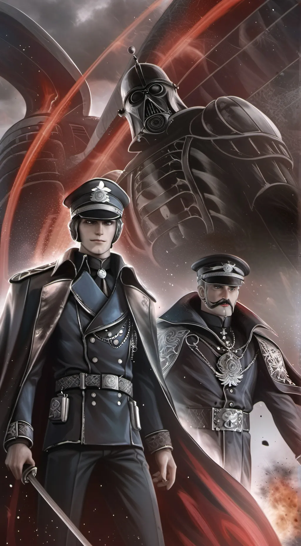 ai character: Zachary and connor background