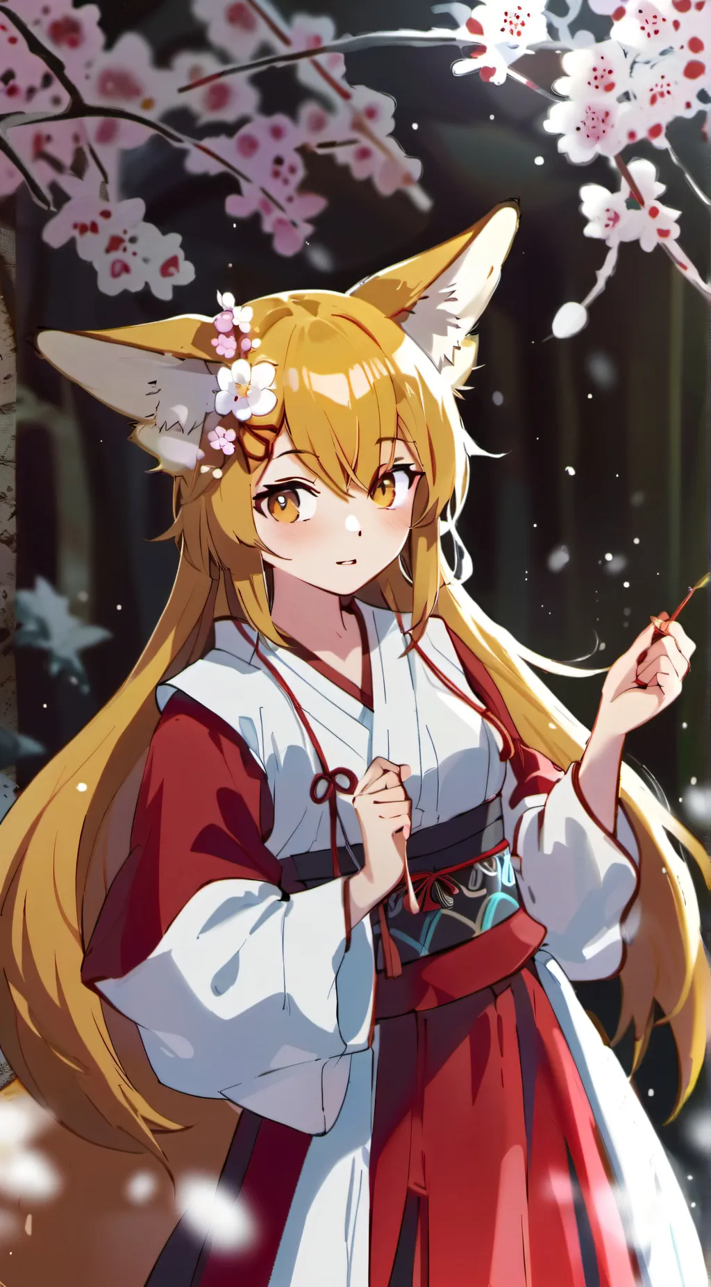 ai character: senko background