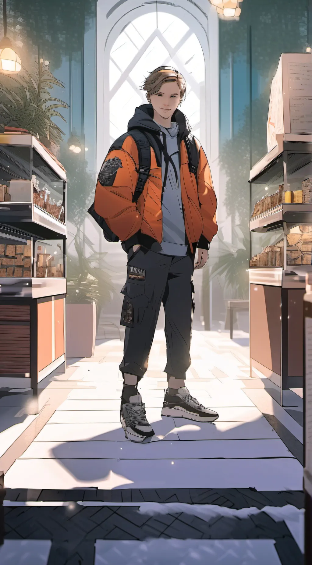 ai character: Jason  background