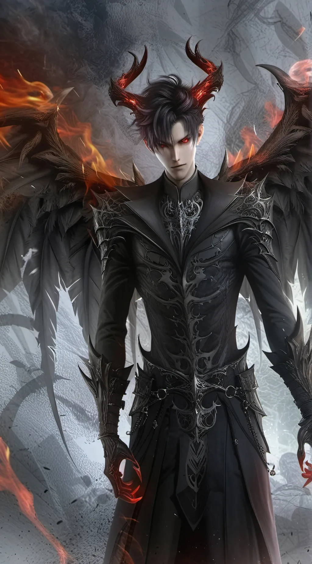 ai character: Axel background