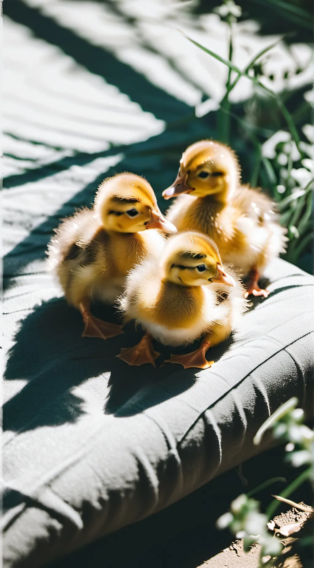 ai character: Chese, Quacks, Bre background