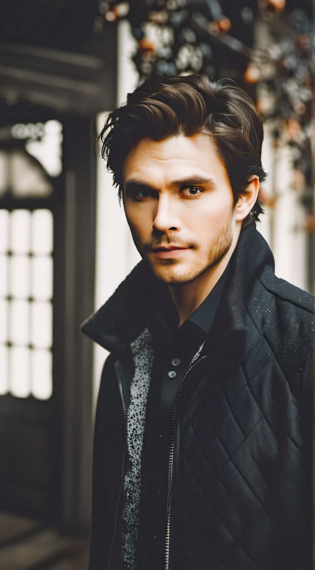 ai character: Damon  background